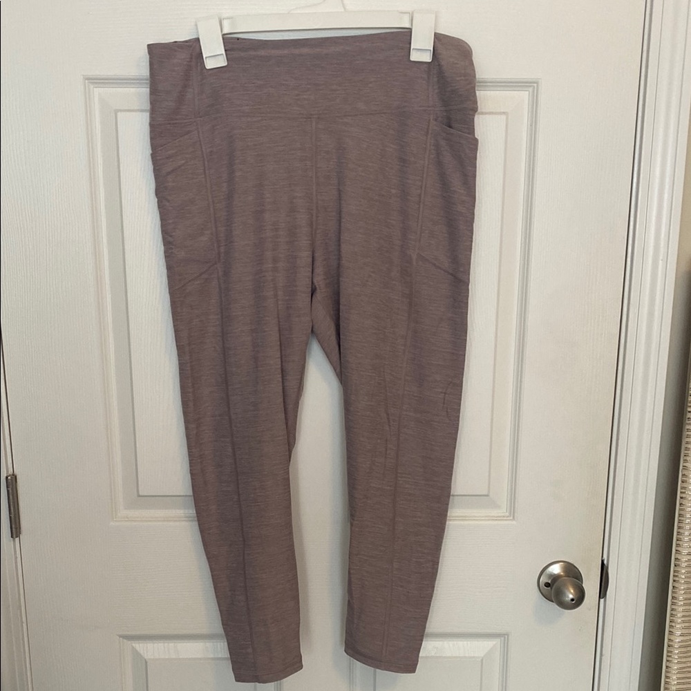 Victoria's Secret Purple Leggings Stretchy Knit